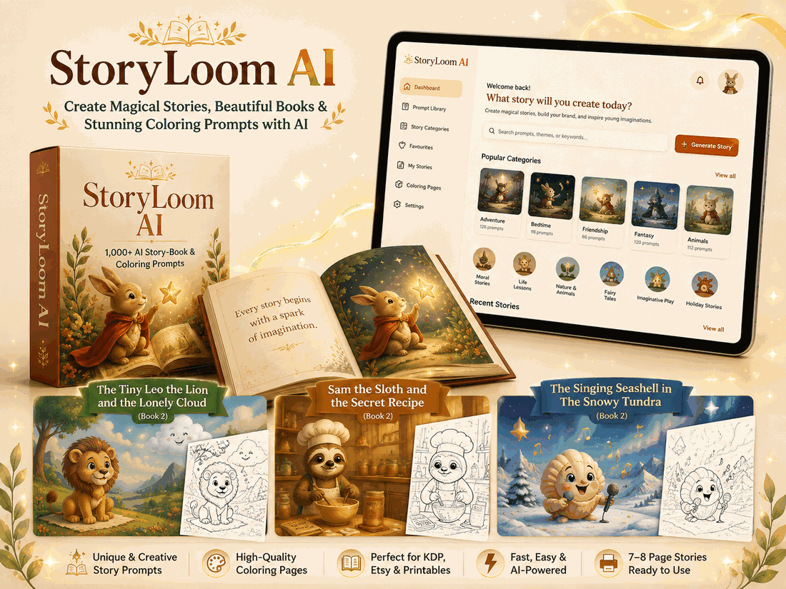 StoryLoom AI on all devices